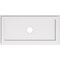 Ekena Millwork Rectangle Architectural Grade PVC Ceiling Medallion, 32"W x 16"H x 3"ID x 11"C x 1"P, One-Piece CMP32X16RE-03000 - alternate 1